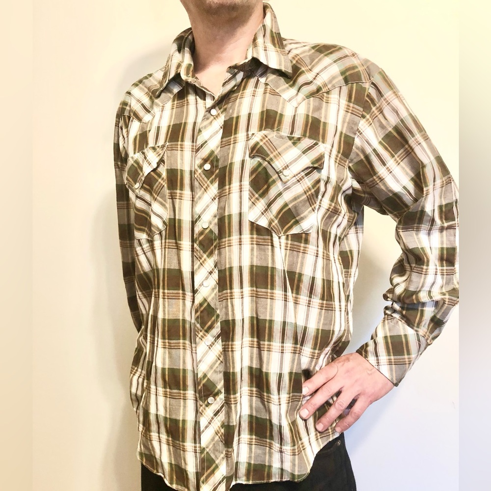Miller Vintage Western Shirt Pearl Buttons